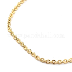 Stainless Steel Cable Chain Bracelets for Men Women&nbsp;BJEW-G736-11G
