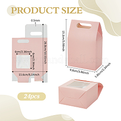 Rectangle Paper Gift Bags&nbsp;ABAG-WH0001-08A-05