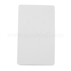 紙のピアスディスプレイカード  大理石模様の長方形  シャンパンイエロー  10x6x0.05cm  穴：2mm  約100個/セット&nbsp;CDIS-WH0006-04A