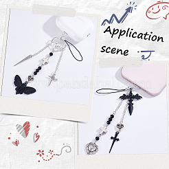 50 個のプラスチックモバイル防塵プラグ  透明  1.2x0.8x0.45cm&nbsp;FIND-SC0022-51