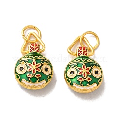 Zinc Alloy Enamel Pendants&nbsp;LS-PALLOY-M210-01G-01
