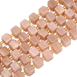 Natural Sunstone Beads Strands&nbsp;G-F832-A05-01