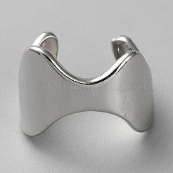 合金の女性の指の爪のリング  ネイルカバーリングネイルアートチャーム指飾り  プラチナ  7~13.5mm&nbsp;MRMJ-WH0002-07P
