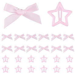 15Pcs Star Iron Snap Hair Clips&nbsp;OHAR-CP0001-23