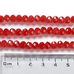 Baking Paint Imitation Jade Glass Bead Strands&nbsp;X-DGLA-A034-J6MM-A32