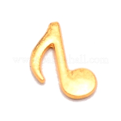 6 Styles Notes Symbol Alloy Cabochons&nbsp;DIY-WH0258-69A