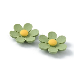Opaque Resin Cabochons&nbsp;RESI-WH0026-75C-08