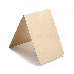 アルミ合金イヤリングディスプレイスタンド  L字型  7x10x9.5cm  穴：1.4mm&nbsp;EDIS-E009-03G-01