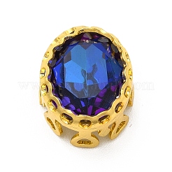 Oval Shapes Sew on Rhinestone&nbsp;GLAA-C024-13G