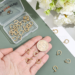 30Pcs 304 Stainless Steel Charms&nbsp;STAS-BBC0010-14A