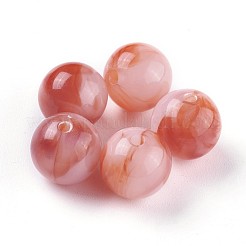 Acrylic Imitation Jade Beads&nbsp;MACR-E025-25-8mm