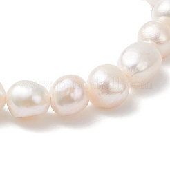 Natural Cultured Freshwater Pearl Beads Stretch Bracelets for Women&nbsp;BJEW-JB12864