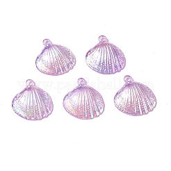UV Plating Opaque Acrylic Pendants&nbsp;PACR-M003-16