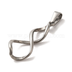 Non-Tarnish 304 Stainless Steel Pendants&nbsp;STAS-B053-29P