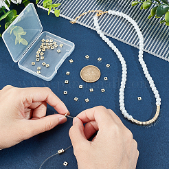 100Pcs Brass Spacer Beads&nbsp;KK-HY0003-62
