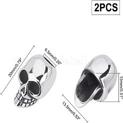 5Pcs 316 Surgical Stainless Steel Beads&nbsp;STAS-UN0043-77