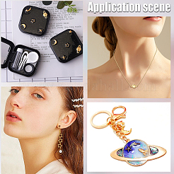 Cosmic Theme Zinc Alloy Cabochons&nbsp;FIND-SC0011-74B