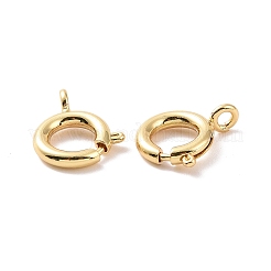 Brass Spring Ring Clasps&nbsp;KK-G435-24G
