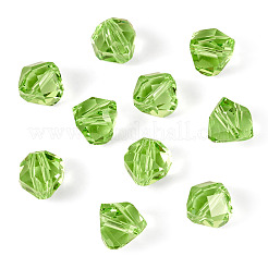 10Pcs Glass Imitation Austrian Crystal Beads&nbsp;GLAA-TADJ0001-11E