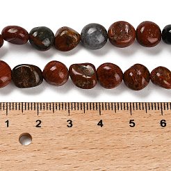 Natural Brecciated Jasper Beads Strands&nbsp;G-P497-01E-11