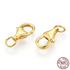 925 Sterling Silver Lobster Claw Clasps&nbsp;STER-T004-82B-G