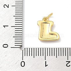 Brass Enamel Pendants&nbsp;KK-H534-07G-01