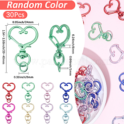 30Pcs Alloy Swivel Clasps&nbsp;FIND-SP0005-15