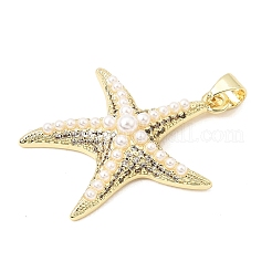 Brass Micro Pave Cubic Zirconia Pendants&nbsp;CU-CBA7D12-07G-03