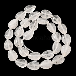 Natural Quartz Crystal Beads Strands&nbsp;G-I377-A30