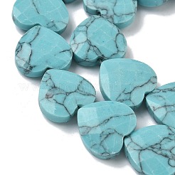 Synthetic Turquoise Beads Strands&nbsp;G-A309-A16-01