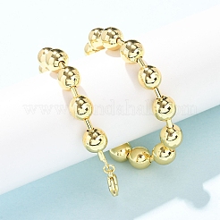 Brass Ball Chain Necklaces for Men Women&nbsp;NJEW-H089-01G