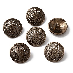 1-Hole Retro Zinc Alloy Shank Buttons&nbsp;BUTT-WH0028-45C-05