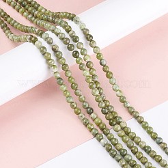 天然イドクレースビーズ連売り  ベスビアナイトビーズ  ラウンド  6mm  穴：1mm  約69個/連  16インチ&nbsp;X-G-N165-7