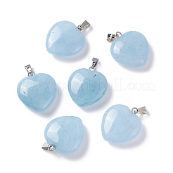 Natural White Jade Pendants&nbsp;G-G956-B21-FF