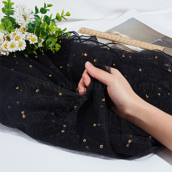 Pearl Nylon Mesh Fabric&nbsp;DIY-WH0569-02B