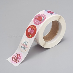 Self-Adhesive Kraft Paper Gift Tag Stickers&nbsp;DIY-G013-A21