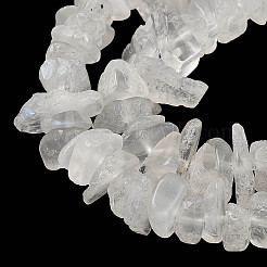 天然レインボームーンストーンチップビーズ連売り  グレードA  3.5~12x3~9x1~5.5mm  穴：0.6~0.8mm  31.10~34.65インチ（79~88cm）&nbsp;X-G-C195-01