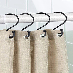 4Pcs Iron Shower Curtain Hook&nbsp;AJEW-LP0006-33