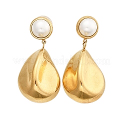 304 Stainless Steel Stud Earrings&nbsp;EJEW-R020-02G-01