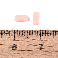 オペークアクリルスライドチャーム  長方形  ミスティローズ  2.3x5.2x2mm  穴：0.8mm&nbsp;OACR-Z010-02Q