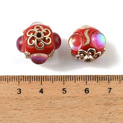 Handmade Polymer Clay Indonesia Beads&nbsp;PY-CBAAA14-11KCG-B01