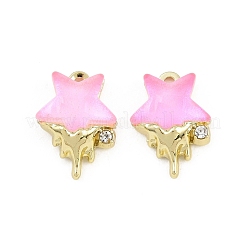 Y2K Style Alloy & Resin Pendants&nbsp;RE-CBA1FD3-10G