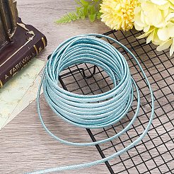 10M Folding Glitter PU Leather Cord&nbsp;OCOR-GF0004-11G
