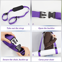 Polyester Adjustable Strap with Plastic Clasp&nbsp;FIND-WH20019-100B