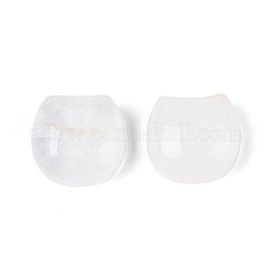 Natural Quartz Crystal Cat Head Shape Beads&nbsp;G-T144-05E