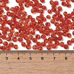 Transparent Colours Glass Seed Beads&nbsp;X1-SEED-P006-02A-06
