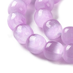 Natural Selenite Beads Strands&nbsp;G-B103-A01-02