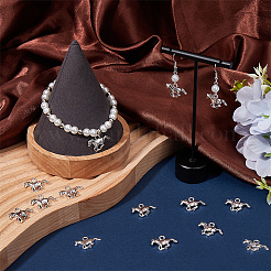 120Pcs Tibetan Style Alloy Pendants&nbsp;TIBEP-SC0003-09