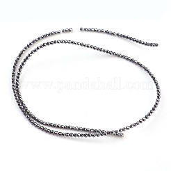 Non-Magnetic Synthetic Hematite Beads Strands&nbsp;HEMA-2D