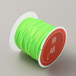 Nylon Braided Cord&nbsp;NWIR-WH0002-02K
